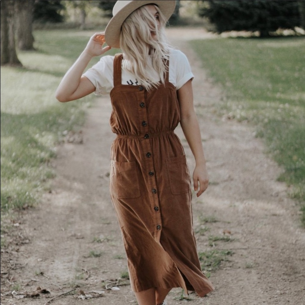 Corduroy dress